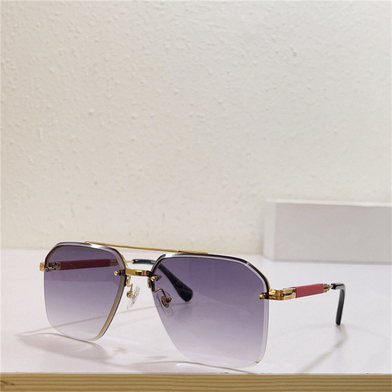 New fashion design sunglasses 79WS metal half frame square cut lens popular and simple style versatile outdoor uv400 protection glasses top quali