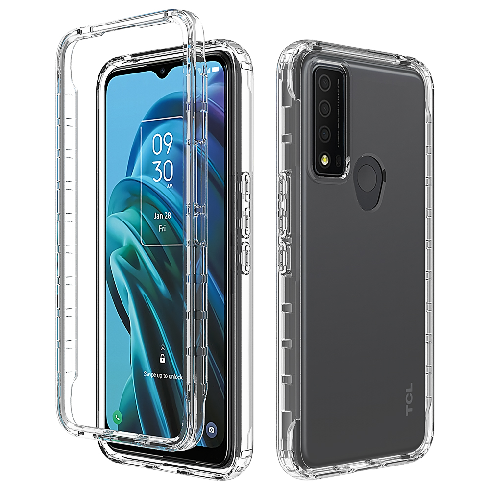 

360 Degree Full Body Transparent For TCL 20 XE Case Clear Nokia X100 X10 X20 Protection Silicon TCL 30 XE Cover