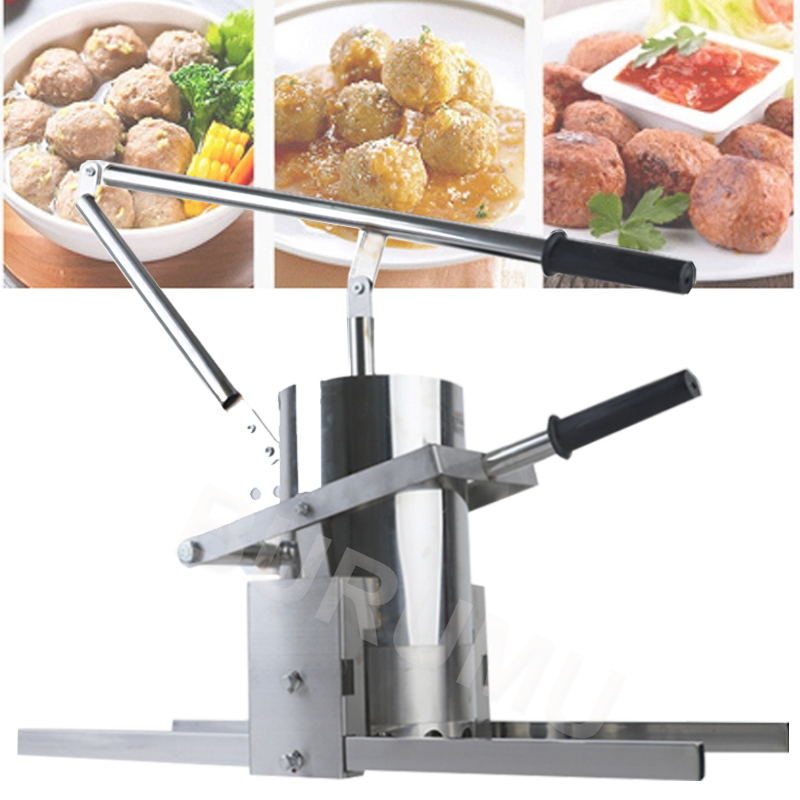 

Manual Meatball Machine Stainless Steel Ball Press Machine