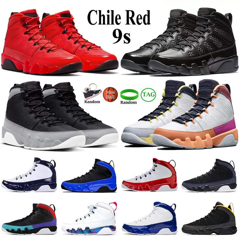 

Men Basketball Shoes 9s jumpman 9 mens sneakers Particle Grey Change The World Chile Red University Gold Blue Oregon Ducks mens trainers sports size 7-13, 6 dream it