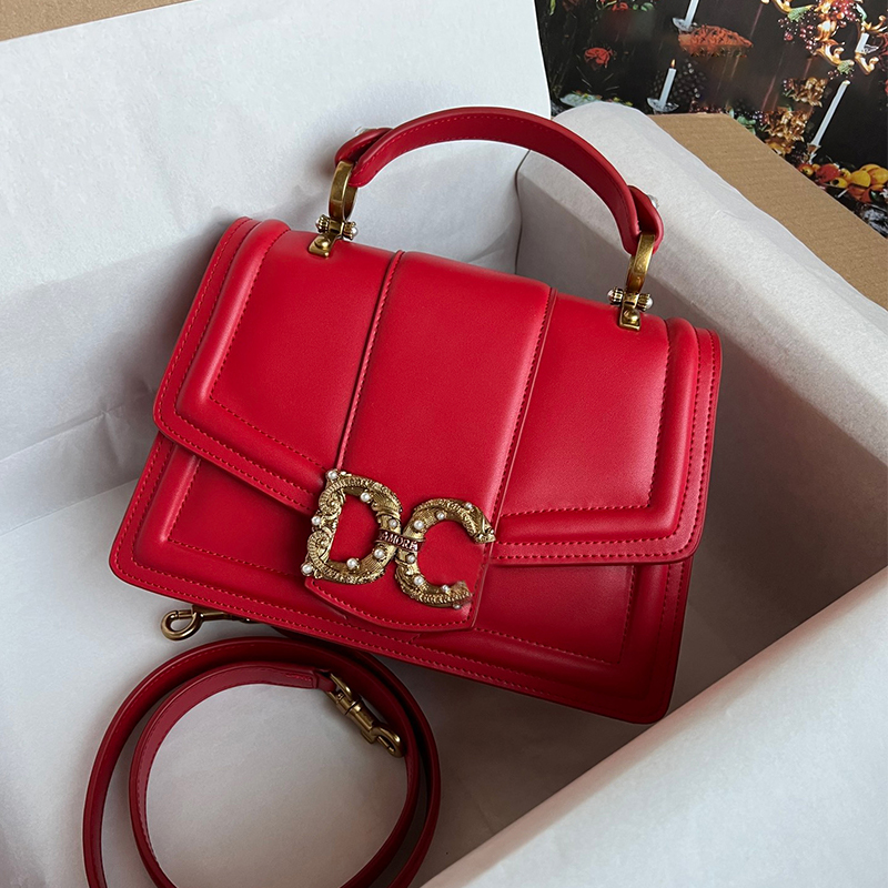 

TOP Women Bags Brand Handbags High Quality Luxury One-Shoulder Crossbody Bags Baroque Design Pearl Metal Buckle Fashion Retro Versatile Multifunctional, Green