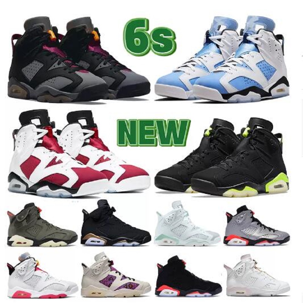

Jumpman 6 Basketball Shoes Men Women 4s Military Black Red Thunder Black Cat Sail 5s Concord 6s UNC 11s Cool Grey 12s Playoffs 13s Mens Trainers Sports Sneakers, # 5