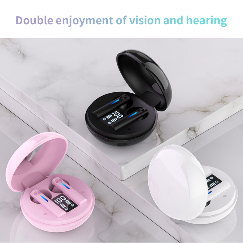 Pros headset TWS bluetooth earphones same as before 3rd Gen Headphone earphone wireless charging ANC H1 Chip bluetooth Headphones Transparent Met-image-767256646