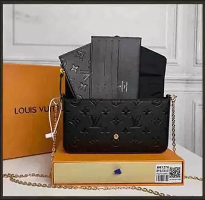 

GGs Louiseity Viutonity LVs Designers Handbags Shoulder Bag Purses Clutch Cross Body Women Tote fashion Classic female Messenger 3pcs set handbagc 996, A001