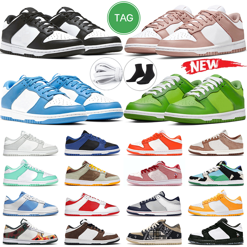 

men women pandas dunked Running Shoes Black White Dark Chlorophyll UNC Grey Fog Syracuse womens Rose Whisper Harvest Moon Archeo Pink trainers sneakers, # 4