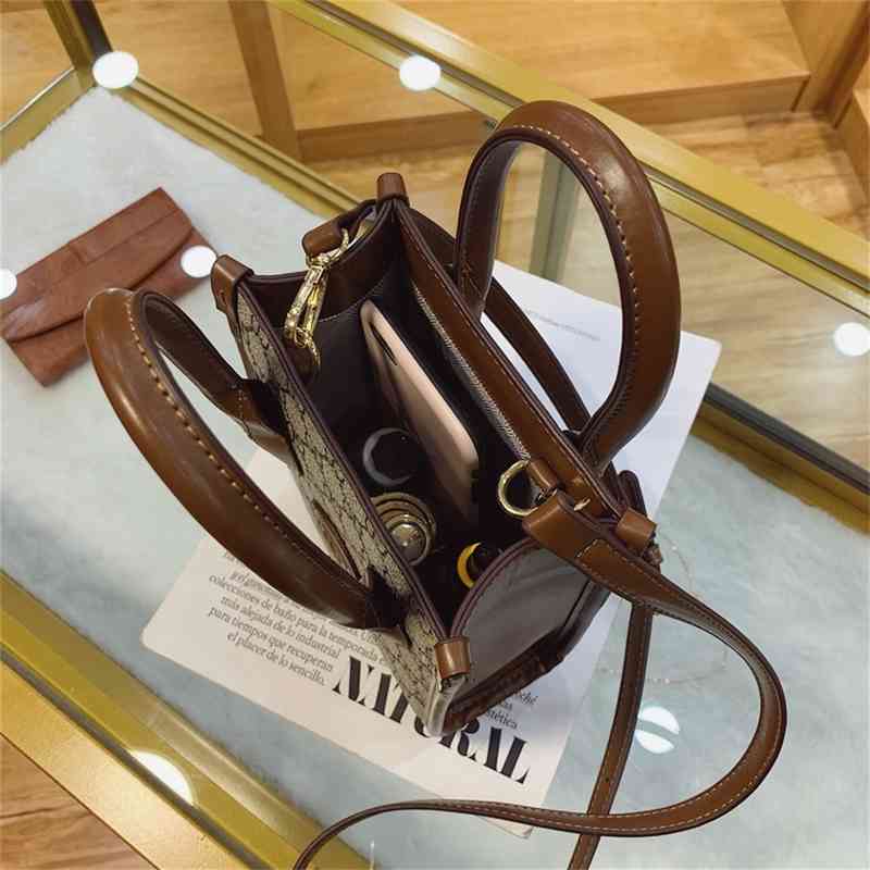 Mini Tote Bag same large capacity bag women's sling one Shoulder Messenger autumn and winter new s-image-772486829