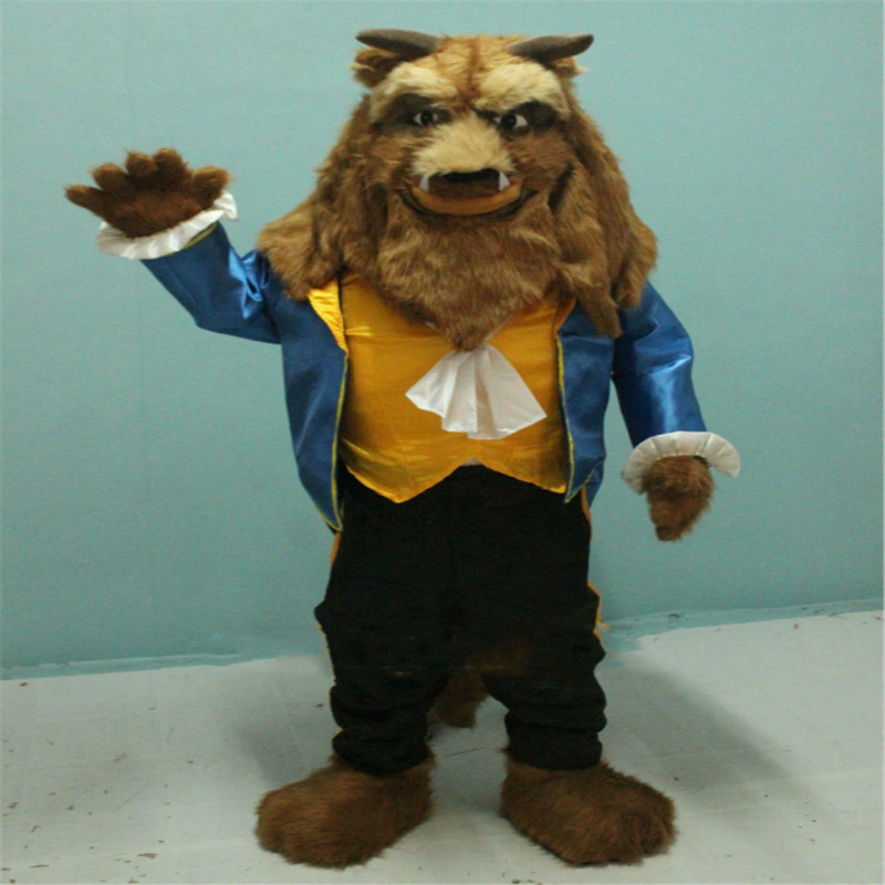 

Mascot doll costume The Brown Beast Costume Furry Suits Party Game Fursuit Cartoon Dress Outfits Carnival Halloween Xmas Easter Ad Clothes, Default color