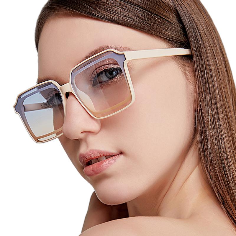 

Sunglasses Black Square Women Big Frame Fashion Retro Candy Sun Glasses Female Brand Vintage Lady Lunette De Soleil FemmeSunglasses