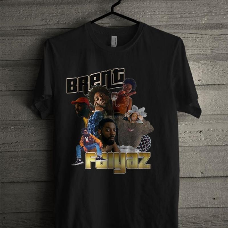 

Men's T-Shirts Brent Faiyaz Vintage T ShirtMen's, 0301527-white