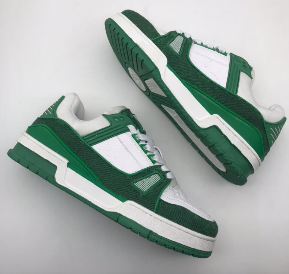 

2022 Men Women Casual Flat Shoes Luxury Designer Low Cut Lace-Up Sneakers Trainers Outdoor Unisex Zapatos Walking Shoe 36-44