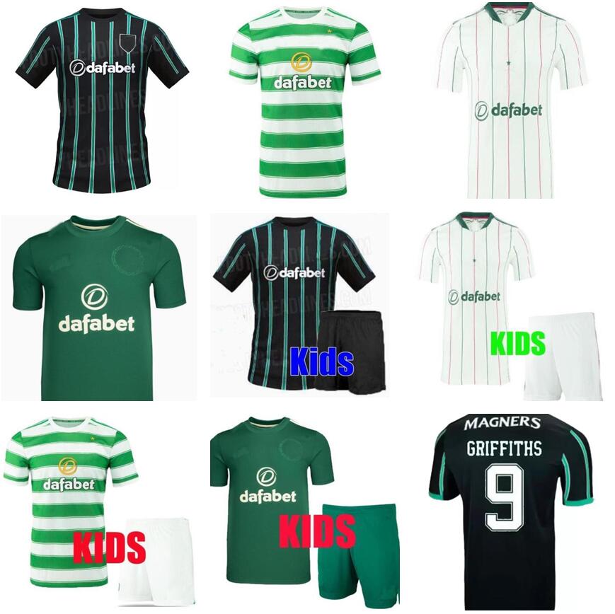

22 23 Celtic Soccer Jerseys 2022 2023 DUFFY EDOUARD Home Men kids Football Shirts AWAY JOTA Rogic Abada Furuhashi Giakoumakis MCGREGOR GRIFFITHS, 2223 away