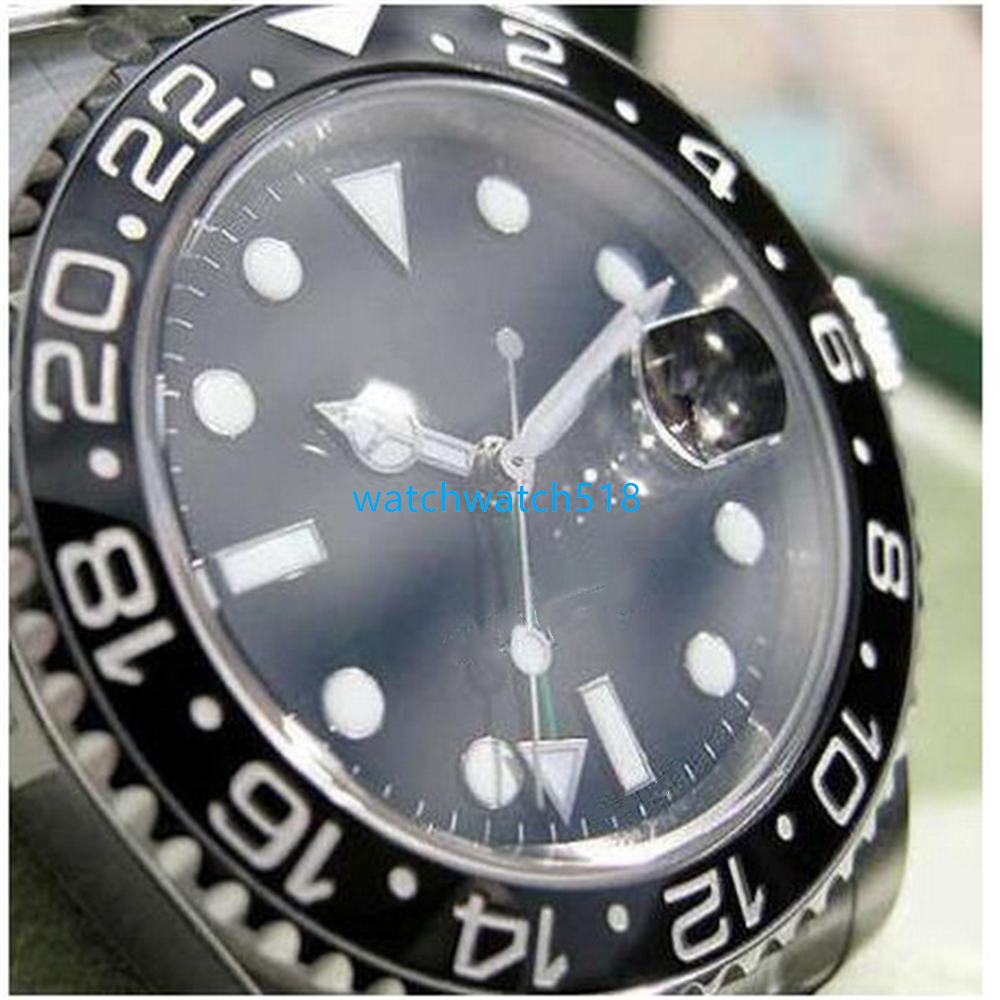 

TR Factory AAA+ Quality Mens Watch Luxury 116710 Stainless Steel Ceramic Black Bezel Automatic Movement Mechanical Sapphire Wristwatch Montre De Luxe