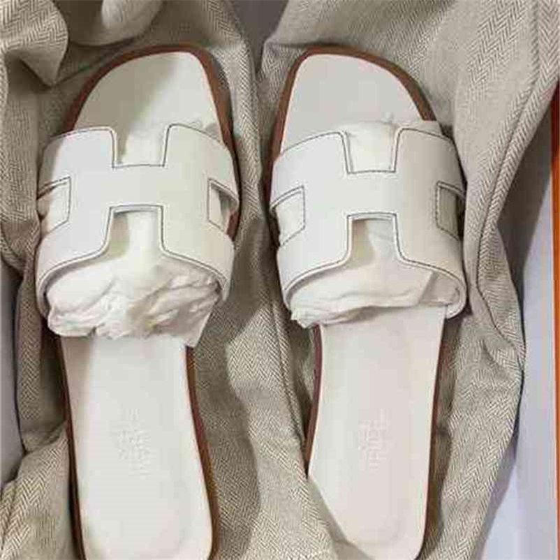 

herme slippers shoes summer Oran classic h multicolor, Spot sf cash on delivery