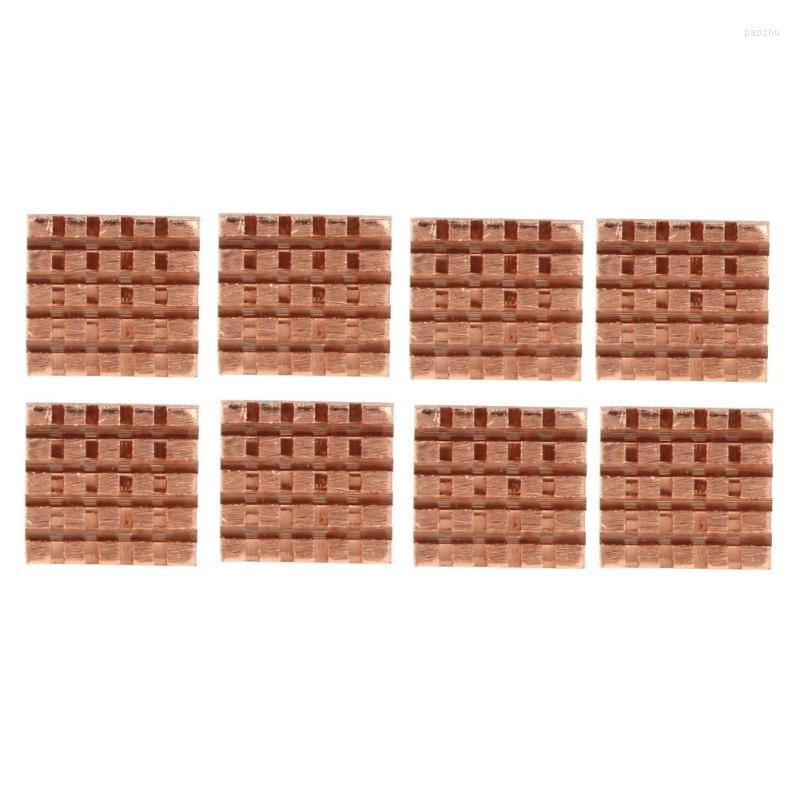 

Fans & Coolings Long Life Heat Sink For All Motherboards RHS-03 Copper Heatsink Adhesive Back VGA GPU Memory Cooling 13mm 12mm 4 MmFans