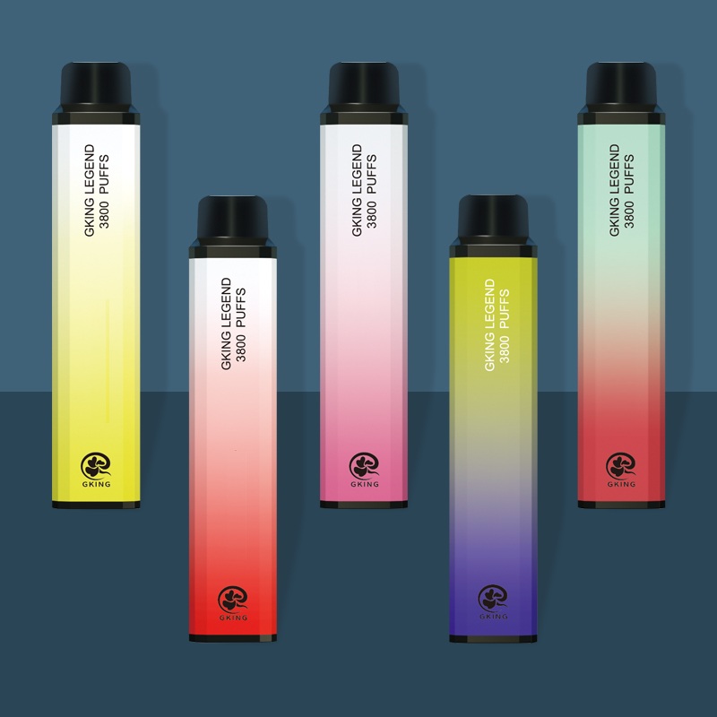 

Gking 3800 Puffs Disposable Vape Pen E Cigarettes 2% 12colors Vaporizer Vapor Kit 10ml Pre Filled Cartridge Device VS Puffbar Puff bars sigaretta elettronica