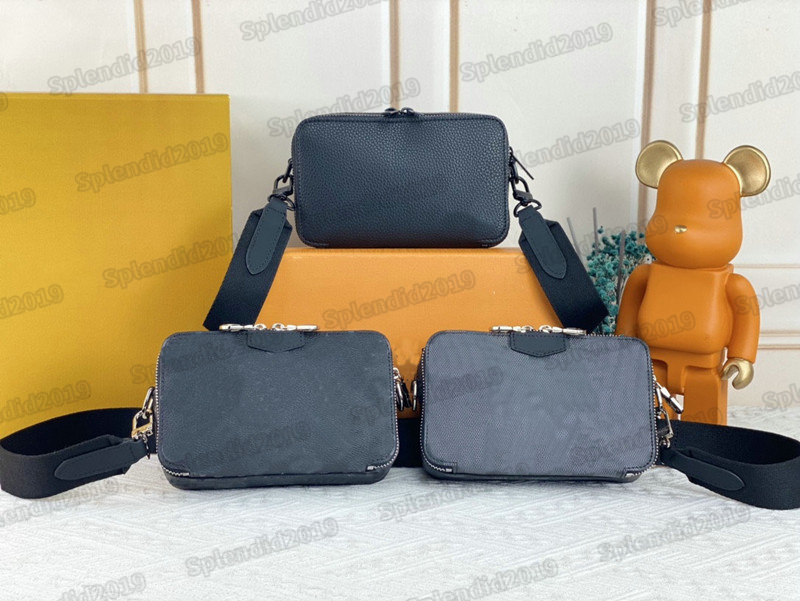 

ALPHA WEARABLE Messenger Bags Cross body Shoulder Bags High Quality Men Fashion Casual Designer Luxury Handbag Purse Pouch N60418 M80741 M59161, #1