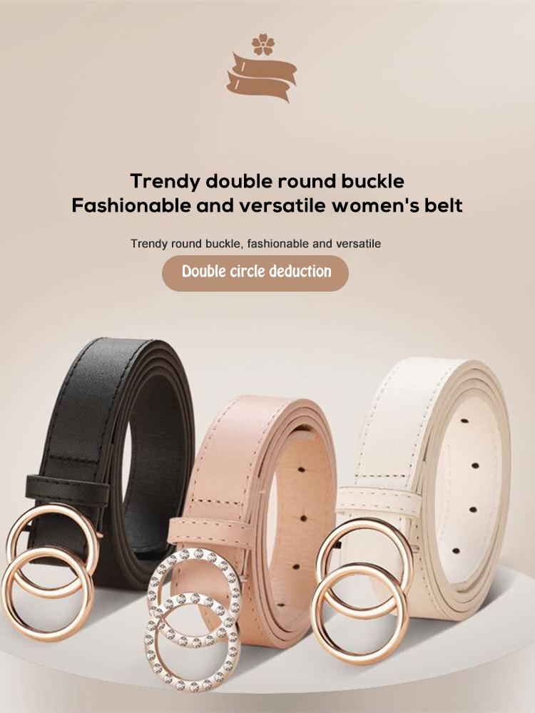 

Belts Explosive Black Leather Belt Women Waist Luxury Rhinestone For Brand Jeans Ladies Fashion DecorativeBeltsBelts