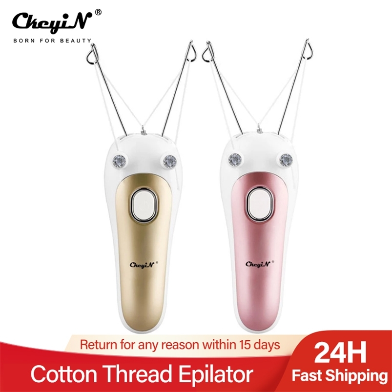 

Women Hair Remover Electric Cotton Thread Body Hair Remover Instant Defeather Epilator Lady Shaver Pull Surface Device 31 220419