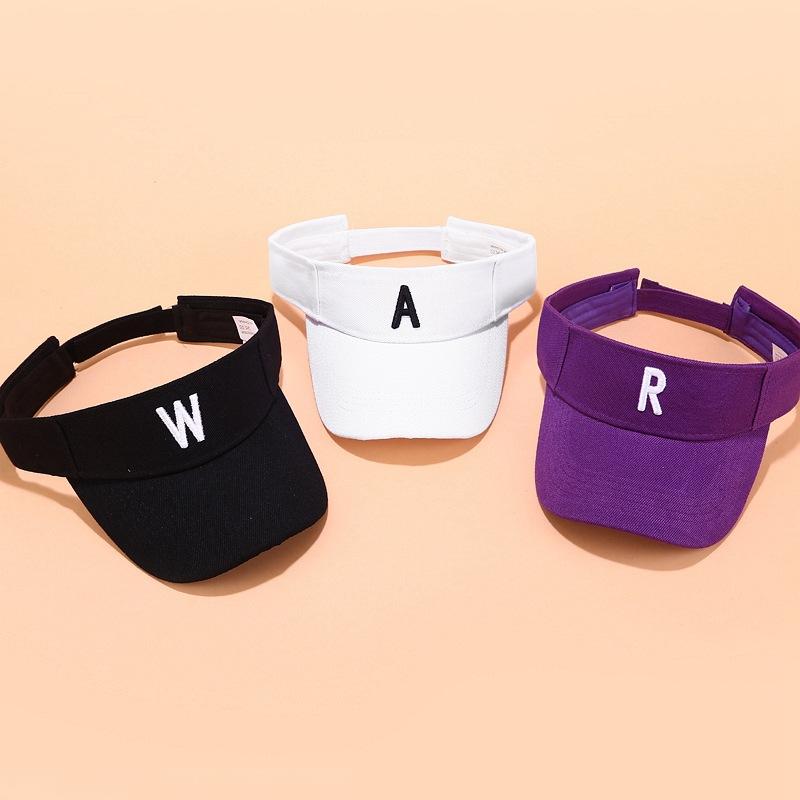 

Berets Arrival Summer Sprots Visor Hats Baseball Tennis Hat Caps Women Men Empty Top For Outdoor Games Wholesale Drop, White