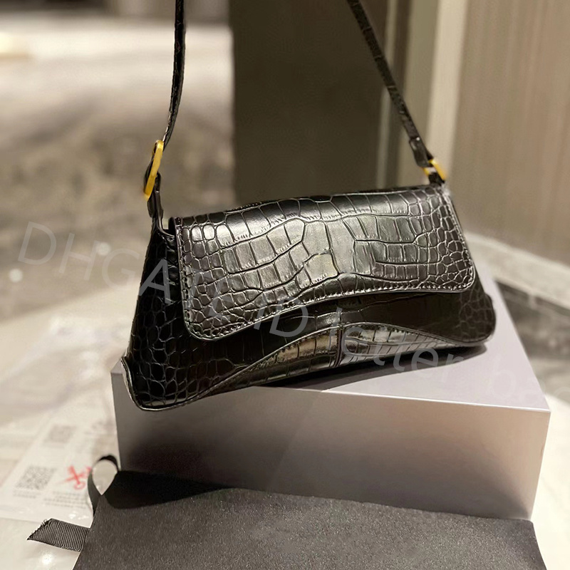 2022 Designers Sac à main sac à main TOTTUCK TOTE HOP LOUN HOBOS SAGS POURSE POURCELLES LETTES ALLIGATEUR CRODIDE CROCODILE HASP GÉOMÉTRICE LURME
