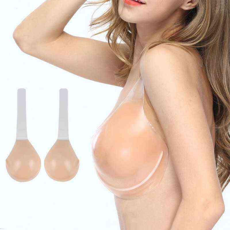 

Nxy Breast Pad Women Invisible Bra Silicone Push Up Adhesive Lifter Breathable Breast Lift Covers Nipple Sticker 220610