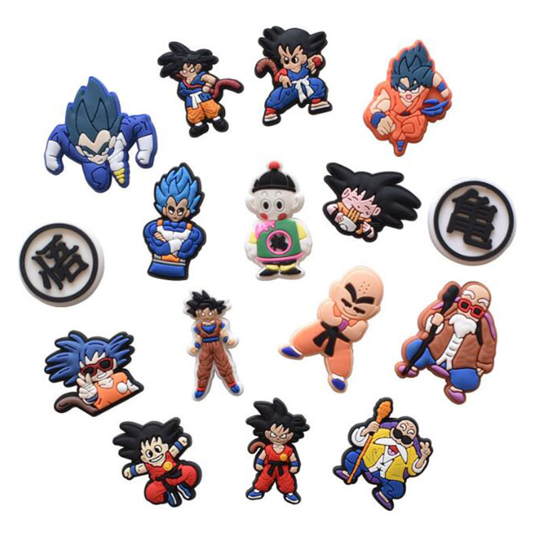 

Fast delivery Croc Charms Shoe Parts Accessories Mix Cute 2d 3d Shoes Charms Pvc Clog Buckle Fashion Decorations