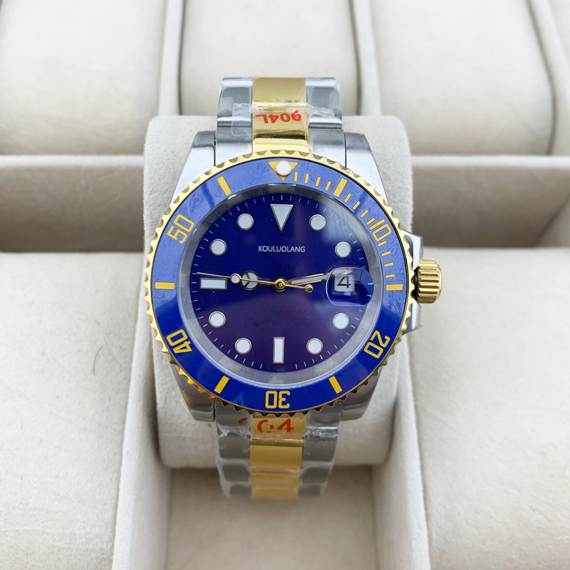 

Men's Mechanical Watch 40mm Waterproof Luminous Luxury Brand 904L Stainless Steel Classic Model Perpetual, Color 4
