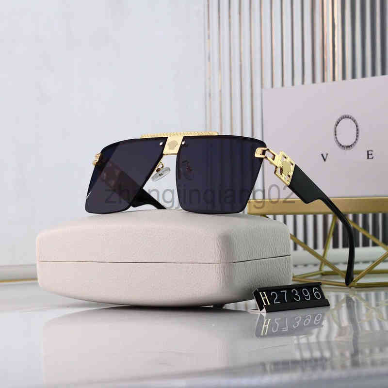 

Designer Versage Sunglasses Cycle Luxurious Fashion Brands Woman Men Vintage Baseball Sport Square Summer Glasses