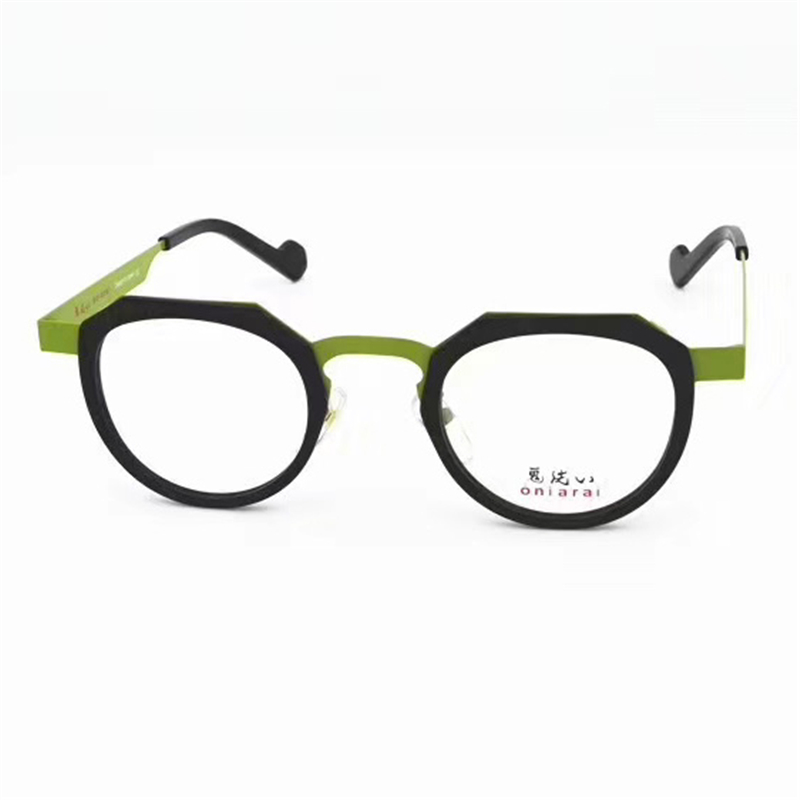 ON-0139 Optical Eyeglasses For Men Women Retro Style Anti-Blue Light Lens Plate Plank Full Frame With Box