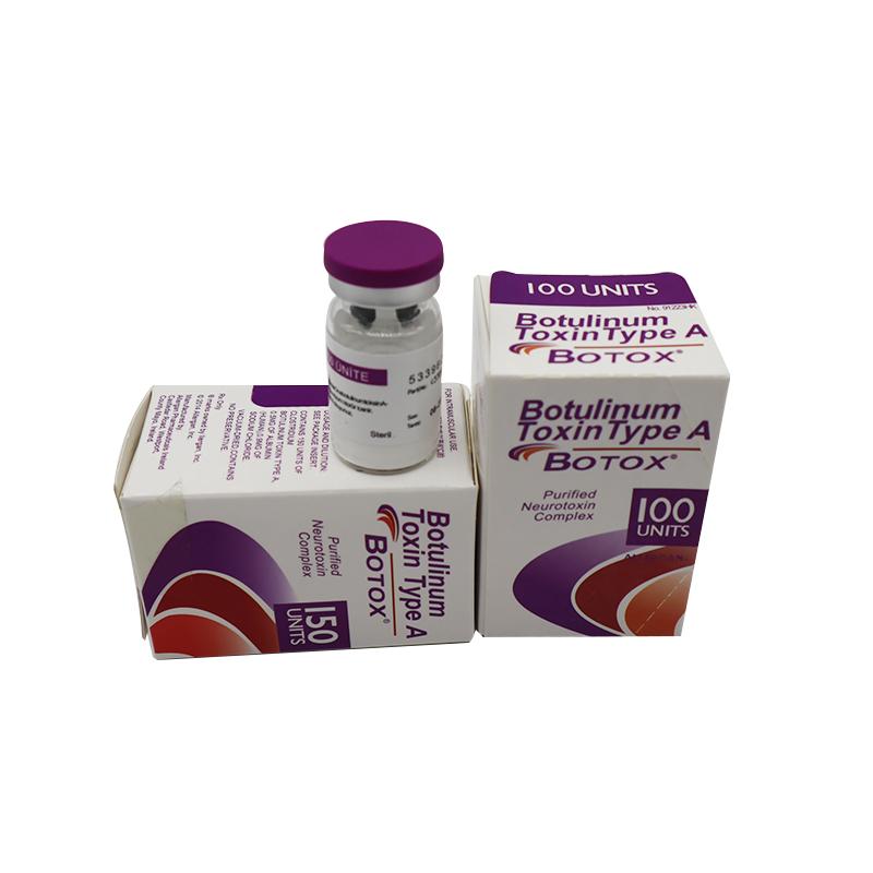 Articles de beauté BTX Toxin Botax Botulax Meditoxin Liztox Neuronox Nabota Novatox Rentox Innotox 100U 200U pour la peau de la peau