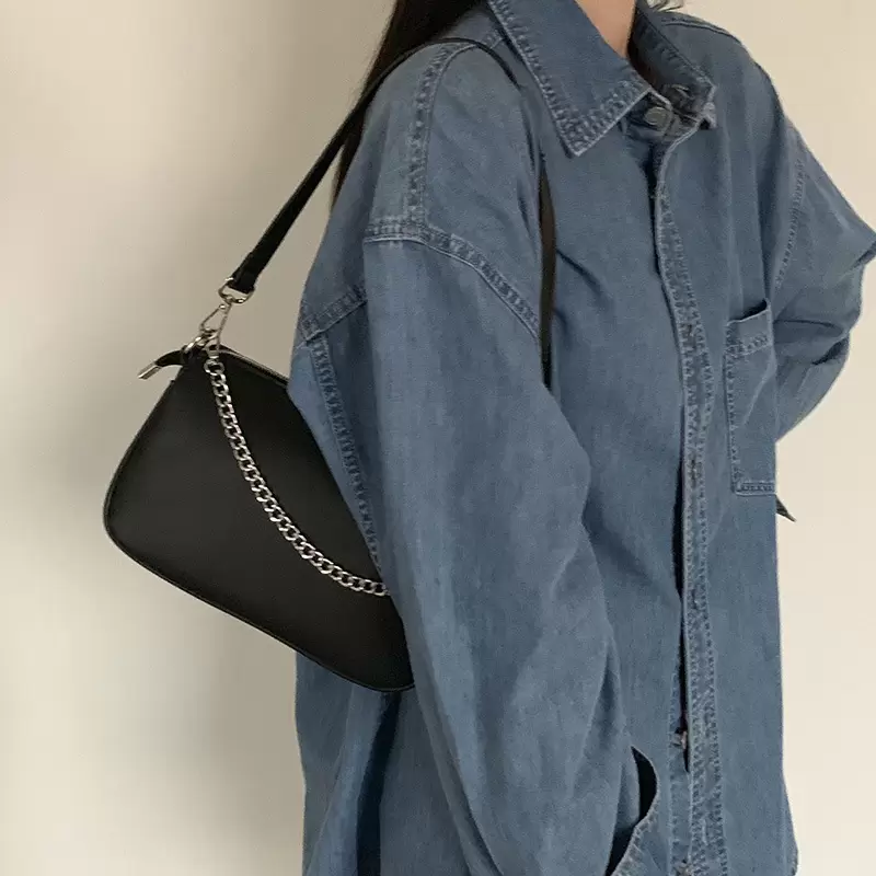 

2021 New Wide Shoulder Strap Crossbody Bag Female Trend Design Vintage Shoulder Bag for Women Fashion Luxury Handbag and Purse, (20cmmax length30cm)