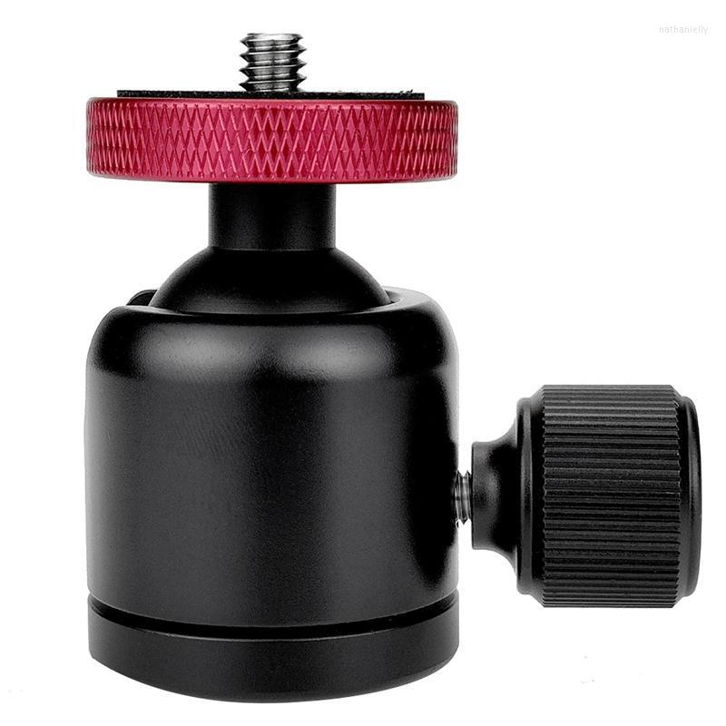 

Tripods Universal 360° Spherical Head Top 1/4 Inch Port Bottom 3/8 Pography Mini Ball For DSLR Camera Tripod Nath22
