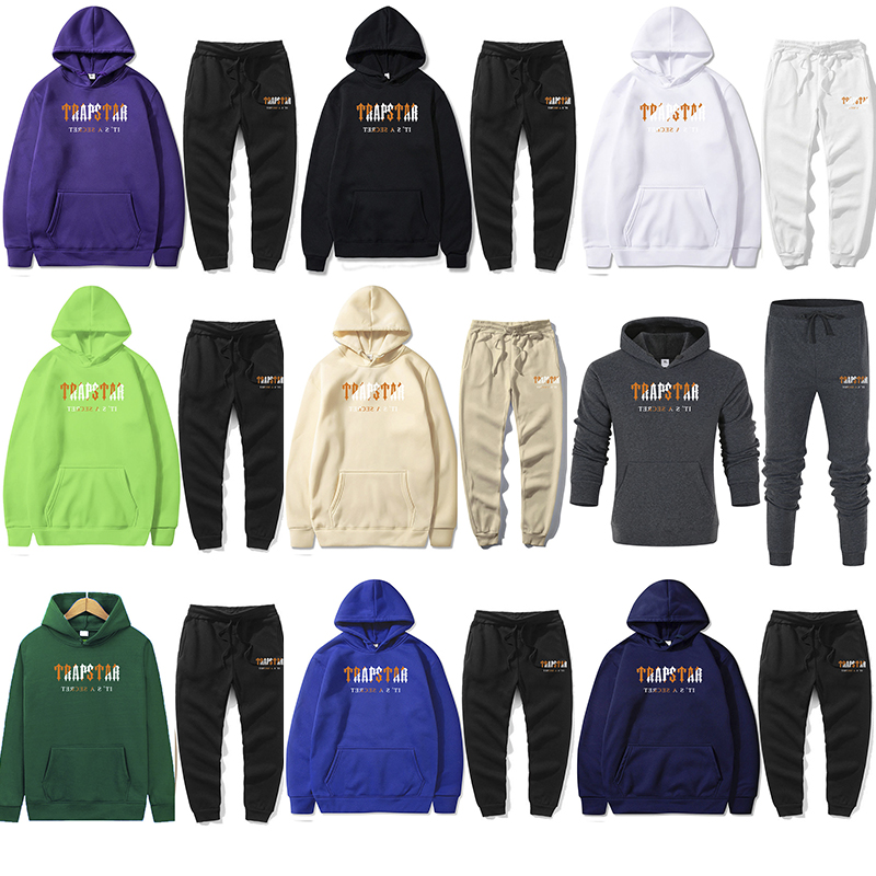 

trapstar Men' Tracksuits London Stars Pullover Couples High Quality Hoodie Suit Factory Outlet -XXXXL, Supplement (not shipped separately)
