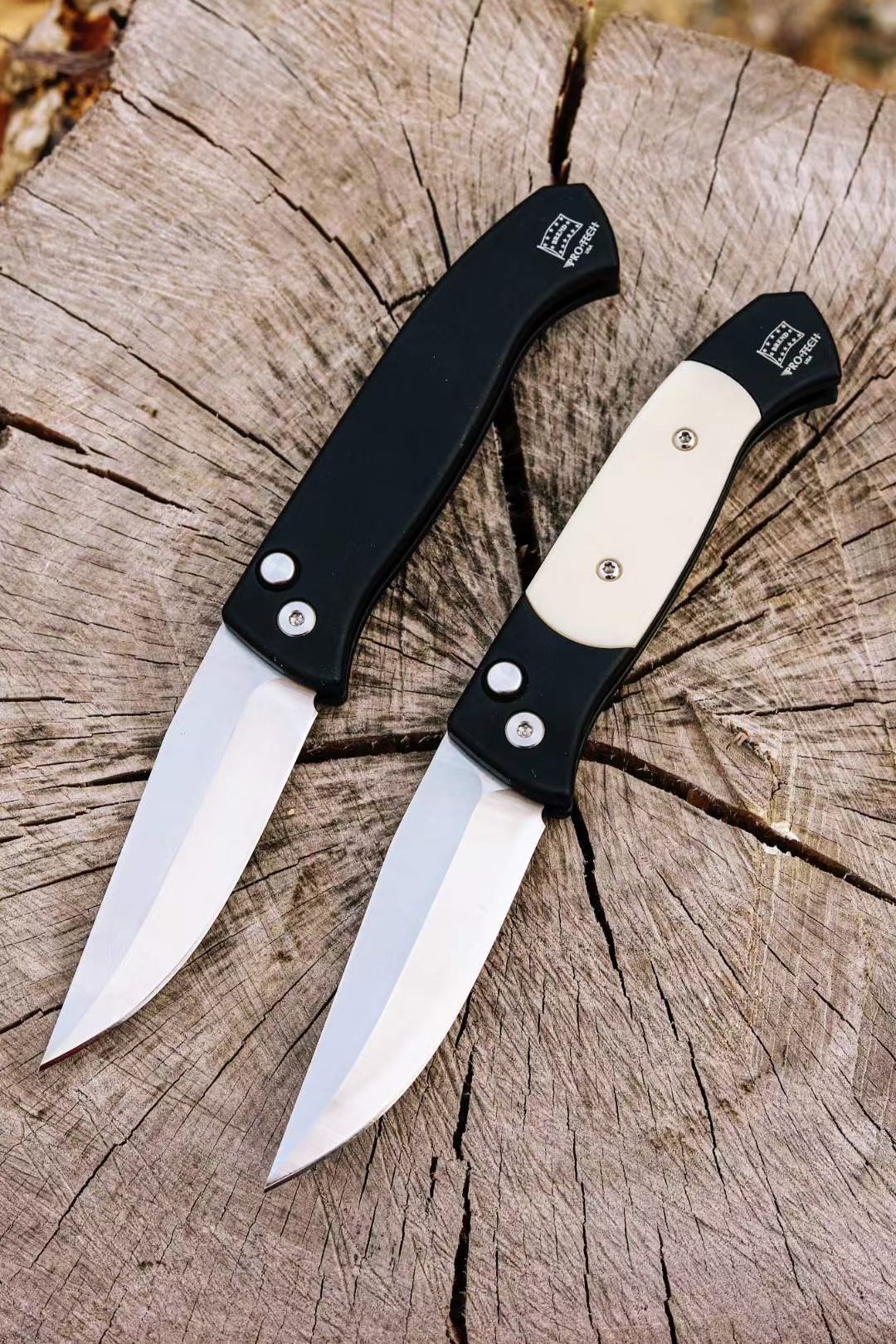 

Protech MP5 Automatic Folding Knife 9CR14 Blade Space aluminum handle Outdoor pocket knives practical EDC camping survival tool