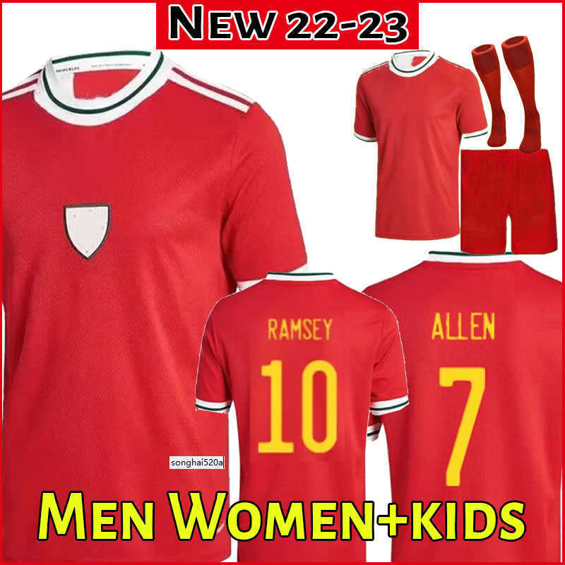 

2021 wales National Team soccer jerseys Euro cup Cymru HOME away BALE JAMES RAMSEY jersey Men kids kits maillot de football shirts Camisetas, Home kits+socks