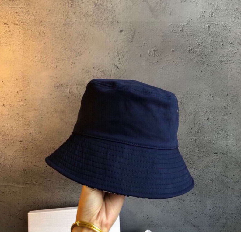 

Designer Bucket Hats Cap Letters Black Blue Women Men Hunting Fishing Outdoor Summer Cap