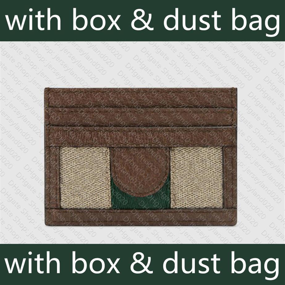 

523159 Ophidia Designer Womens Canvas Web Stripe Card Holder Cardholder Case Mini Marmont Wallet Key Pouch Coin Purse Tote Bag233z, Beige/ebony (double letter hardware)