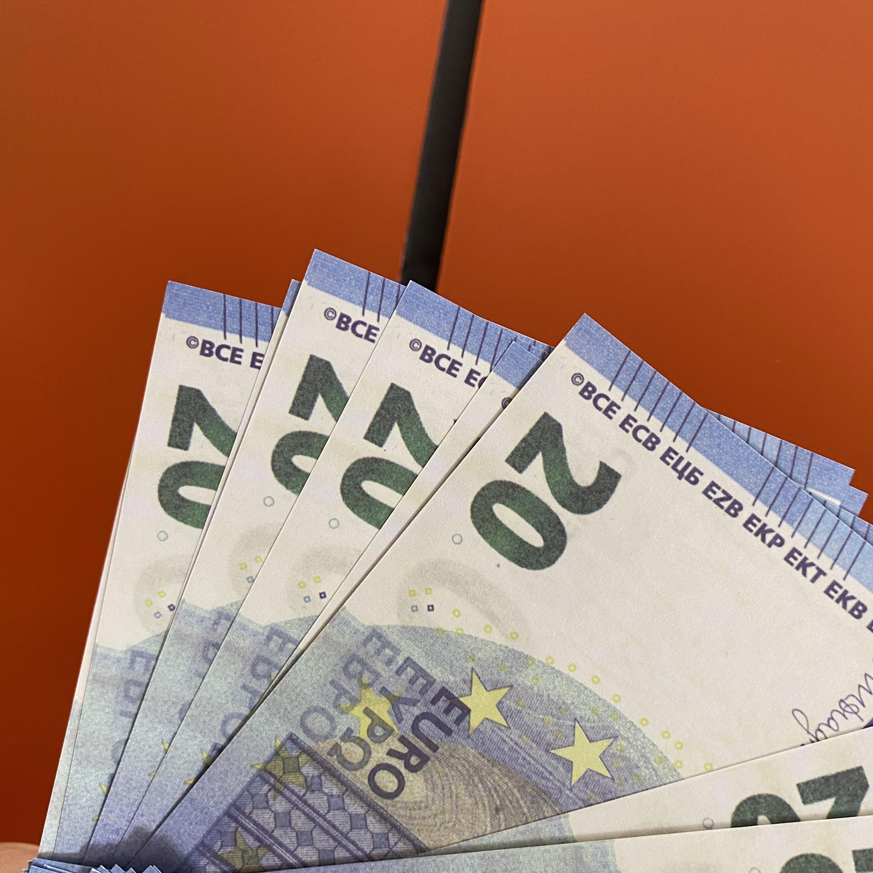 

Family 100pcs/pack Toy181 Most Prop Game Banknote Realistic Kids Us Money /euro/dollar Copy Paper Or Ixpsw