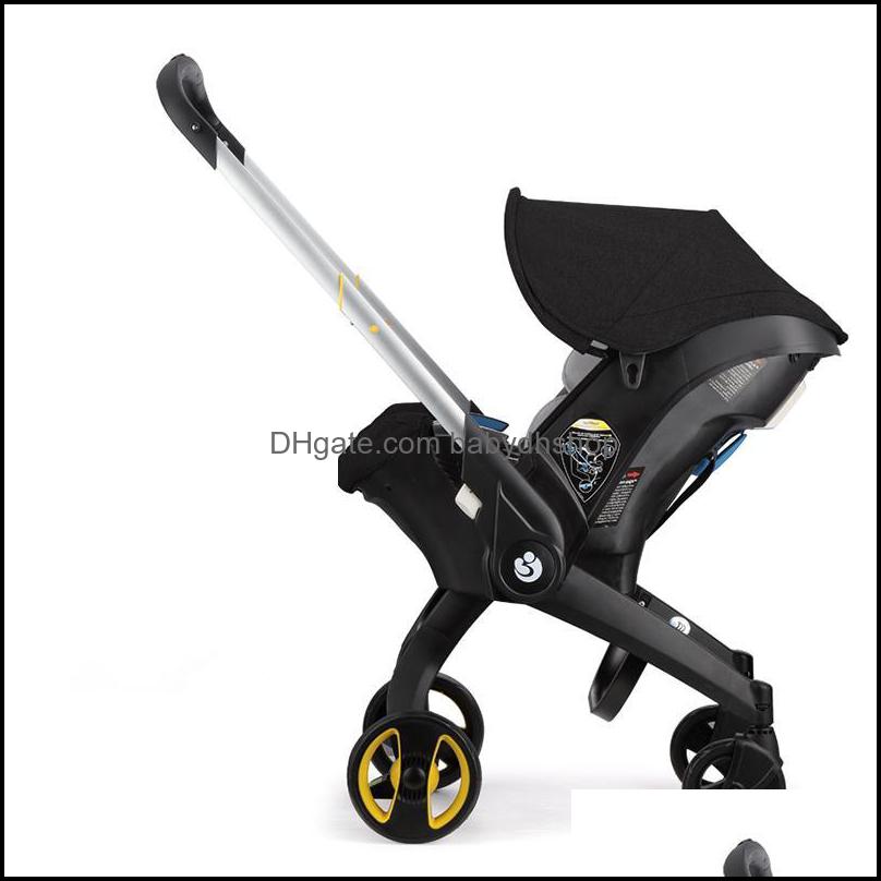 

Strollers Baby Kids Maternity Luxury Baby Stroller 4 In 1 Trolley Born Car Seat Travel Pram Stoller Bassinet Pushchair Carriage Basket Dr