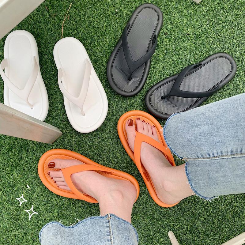 

Slippers Thin Flip-flops Women Ins Tide Wear Anti-skid Bathroom Online Celebrity Seaside Beach Sandals Flat Bottom Summer, 2791-25