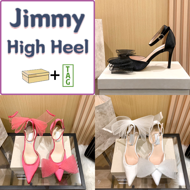 

Jimmy Dress Shoes London Wedding Shoe Pointed Toes High Heel Party Sneaker JC Women Designer Sandals Fashion Cho Lady Sandal With Box, Double shoe box
