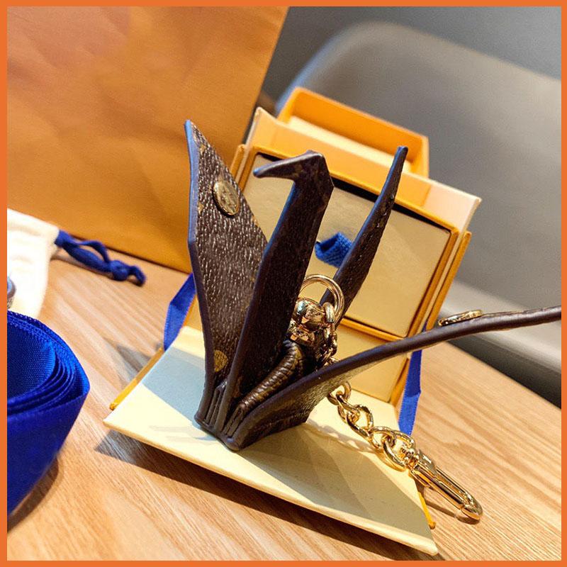 

Fashion Key Holder Keychain Crane Luxurys Designers Keychain Car Key Portachiavi Keyring CATO GRAM Llavero Porte Clés Bag Charm D224271F