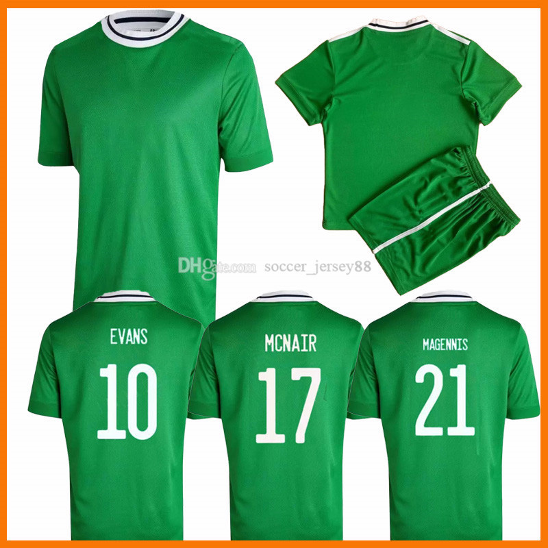 

22 23 Northern Ireland SOCCER JERSEYS Men Kids kits EVANS LEWIS SAVILLE DAVIS WHYTE LAFFERTY McNAIR HOME 2022 2023 jersey MAILLOTS FOOTBALL SHIRTS uniforms, Men home+ patches