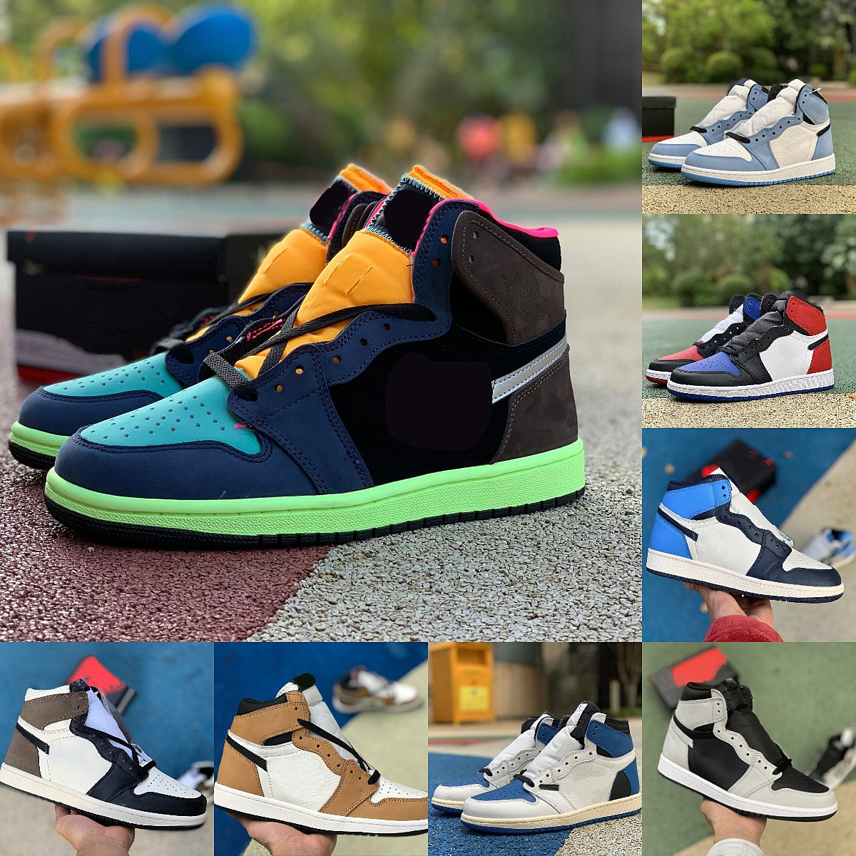 

2022 Jumpman 1 1s High Sports Basketball Shoes Men Women Stage Haze TWIST Candy UNC ROYAL TOE Obsidian Bio Hack Pine Green DARK MOCHA Varsity Red Trainers Sneakers, Please contact us