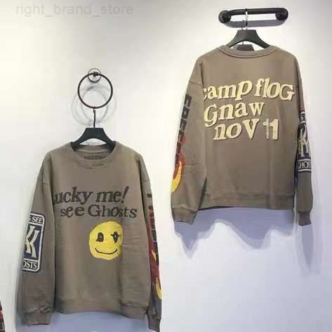 

Smiley Love Graffiti Lucky My I See Ghosts Sweatshirts W220812, 2002