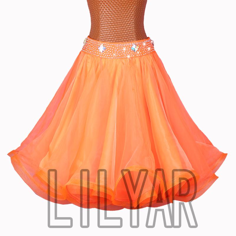 

Stage Wear Latin Dance Dress Skirt Competition Costumes Performing Practice Customize Adult Kids LadyStage
