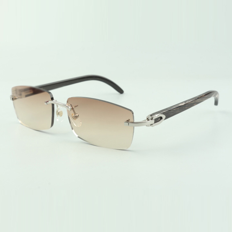 

Plain Buffs sunglasses 3524012 with black textured buffalo horn legs and 56mm lenses