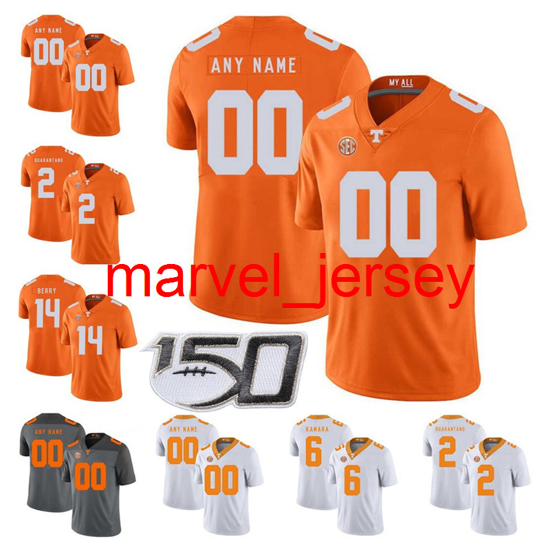 

2021 Tennessee Volunteers College Football Jersey Henry To'o Kenny Chesney Will McBride Jalen Hurd Joshua Dobbs Jerseys Custom Stitched, Colour 11