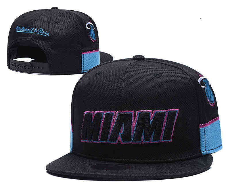 

Good Quality Men's Sport City Miami M&N Designer Snapback Caps Flat Brim Hats Adjustable Design Baseball Gorra, Vip-01