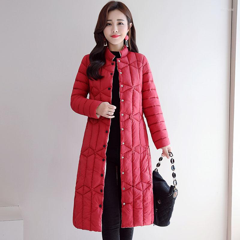 

Women's Trench Coats Winter Coat Women Clothes 2022 Parka Korean Warm Jacket Womens Long Slim Wmen Parkas Dyy-FZMR935 YY2010Women's, Black